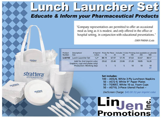 Lunch Launcher Set from LinJen Promotions
